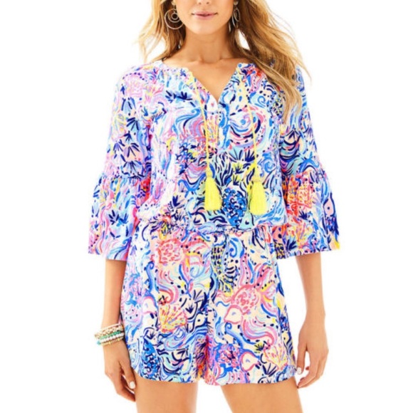 Lilly Pulitzer Other - Lilly Pulitzer Del Lago romper
